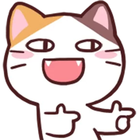 Стикер из набора Goojil Meow