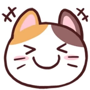Стикер из набора Goojil Meow