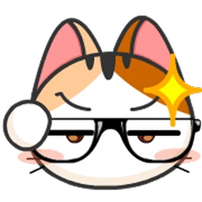 Стикер из набора Goojil Meow