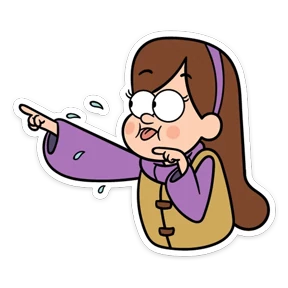 Стикер из набора Gravity Falls