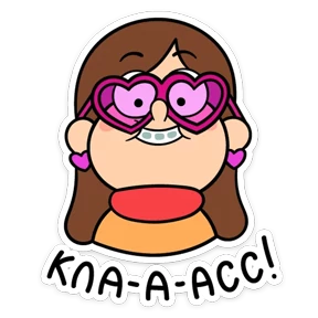 Стикер 6 из набора Gravity Falls