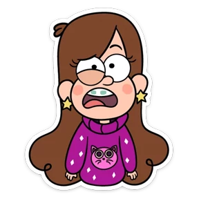 Стикер 12 из набора Gravity Falls