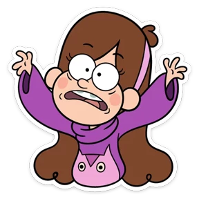 Стикер 13 из набора Gravity Falls