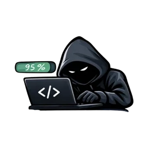 Стикер 6 из набора Хакер