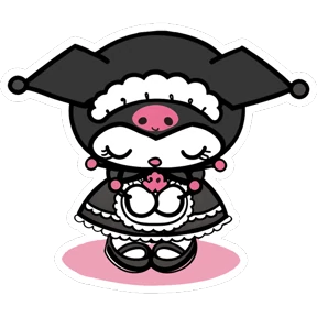 Стикер из набора Hello Kitty