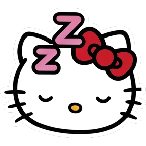 Стикер 9 из набора Hello Kitty
