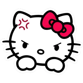 Стикер 11 из набора Hello Kitty