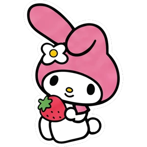 Стикер 3 из набора Hello Kitty