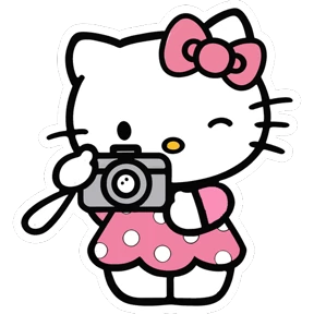 Стикер 15 из набора Hello Kitty