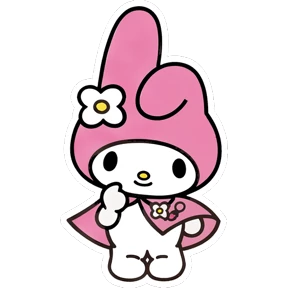Стикер 4 из набора Hello Kitty