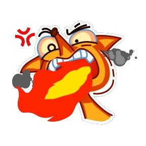 Стикер из набора High Fox