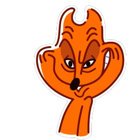 Стикер 7 из набора High Fox