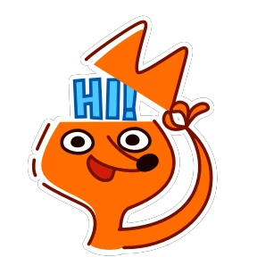 Стикер 8 из набора High Fox