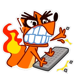 Стикер 1 из набора High Fox