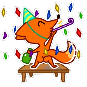 Стикер 16 из набора High Fox