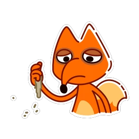 Стикер 3 из набора High Fox