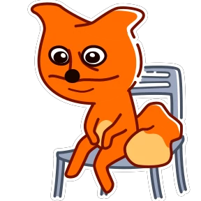 Стикер 18 из набора High Fox