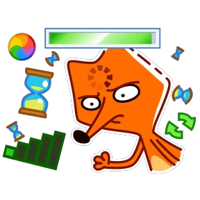 Стикер 19 из набора High Fox