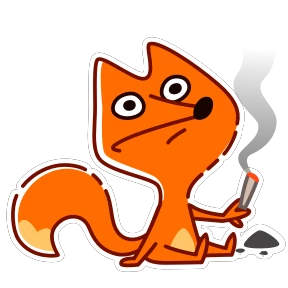 Стикер 23 из набора High Fox
