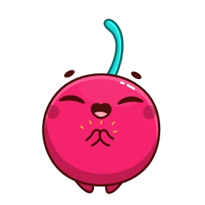 Стикер из набора Hot Cherry