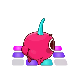 Стикер 11 из набора Hot Cherry