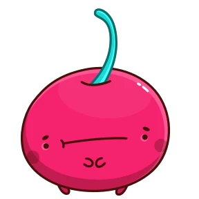 Стикер 12 из набора Hot Cherry