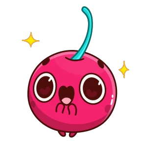 Стикер 3 из набора Hot Cherry