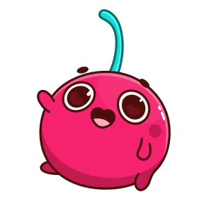 Стикер 2 из набора Hot Cherry