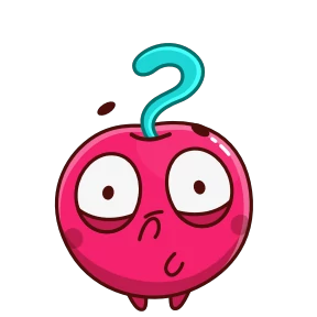 Стикер 18 из набора Hot Cherry