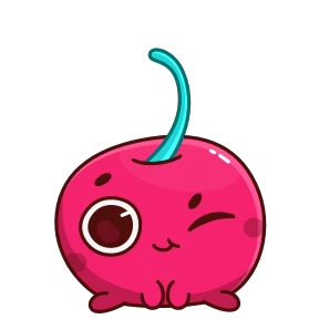 Стикер 20 из набора Hot Cherry