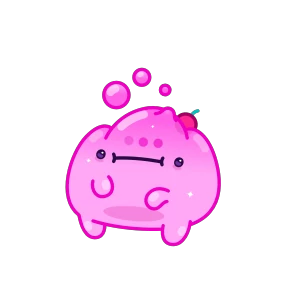 Стикер 1 из набора Jelly