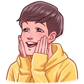 Стикер из набора K-Pop