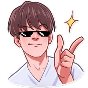 Стикер 2 из набора K-Pop