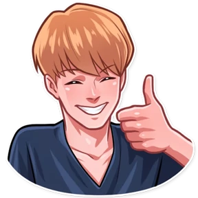 Стикер 8 из набора K-Pop