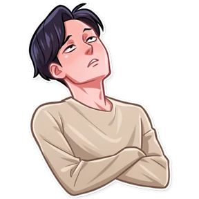 Стикер 14 из набора K-Pop