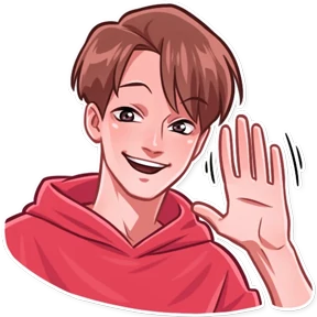 Стикер 5 из набора K-Pop