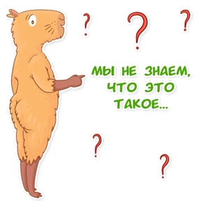 Стикер 7 из набора Капи Барри