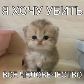 Стикер 10 из набора кисы-котики