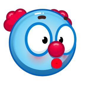 Стикер 4 из набора Клоун