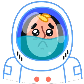 Стикер 14 из набора Космос