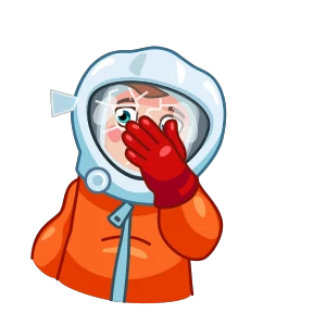 Стикер 24 из набора Космос