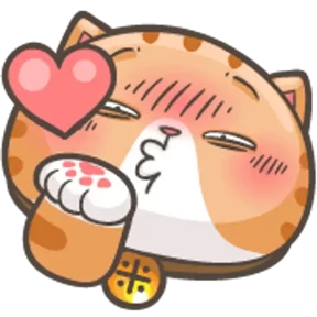 Стикер 39 из набора Кот и Пёс