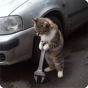 Стикер 69 из набора Котаны