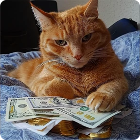 Стикер 100 из набора Котаны