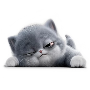 Стикер 2 из набора Котёнок