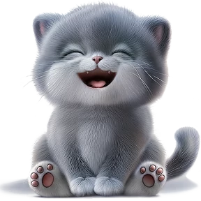 Стикер 4 из набора Котёнок
