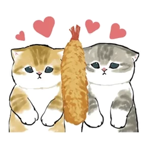 Стикер 1 из набора Котики