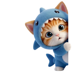 Стикер 12 из набора Котоакула