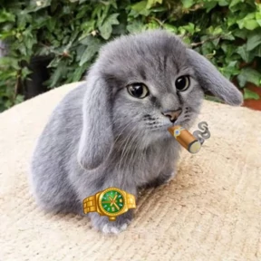 Стикер 17 из набора Котокролик