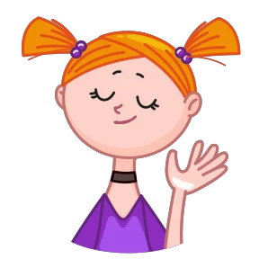 Стикер 1 из набора Лола